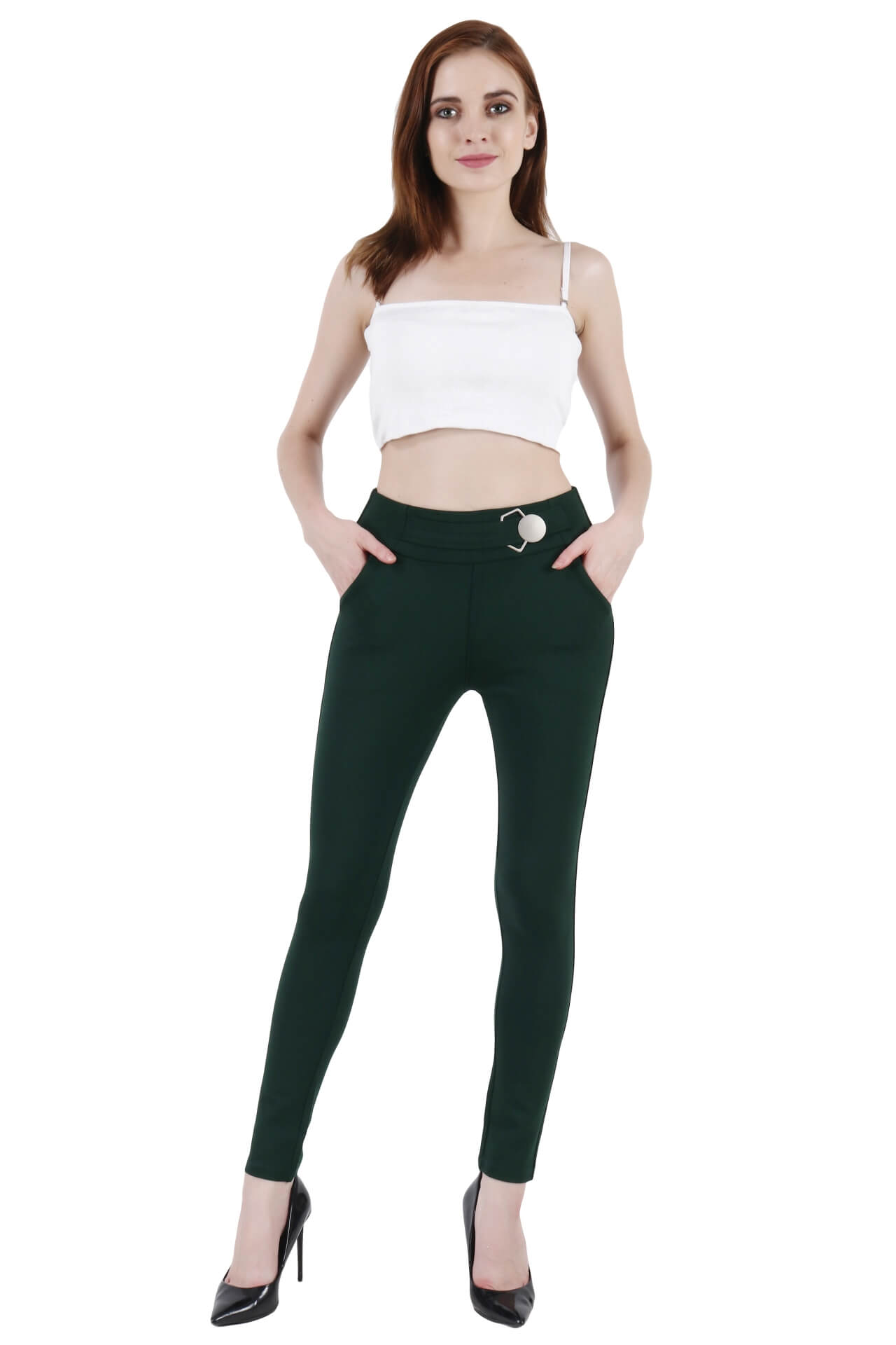 Kaga Green Body Shape Jegging